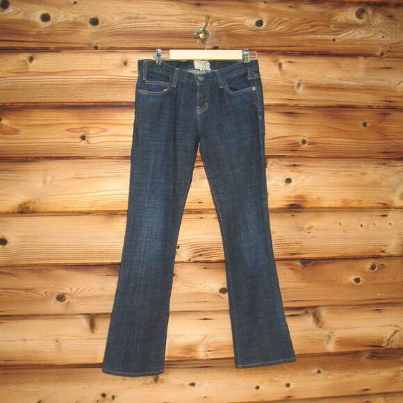 Current Elliot The Cowboy Boot Cut Jeans - Picture 3 of 9